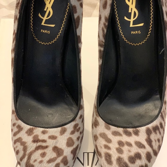 YSL Yves Saint Laurent Tribtoo 105 pump size 38 8 - Picture 2 of 7